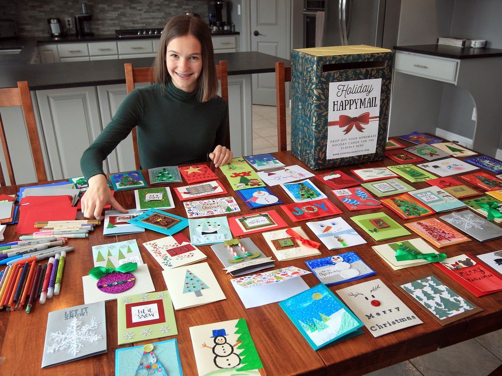 Lakeshore teen seeks 10,000 hand-made cards for Windsor-Essex seniors - Windsor Star