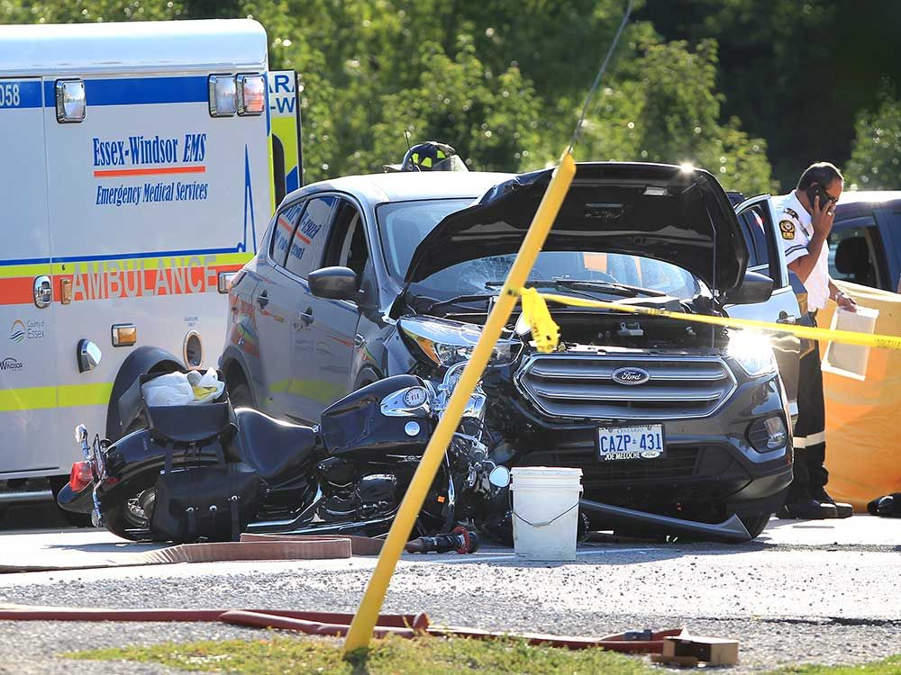 SUV driver charged in fatal collision with motorcyclist in Amherstburg